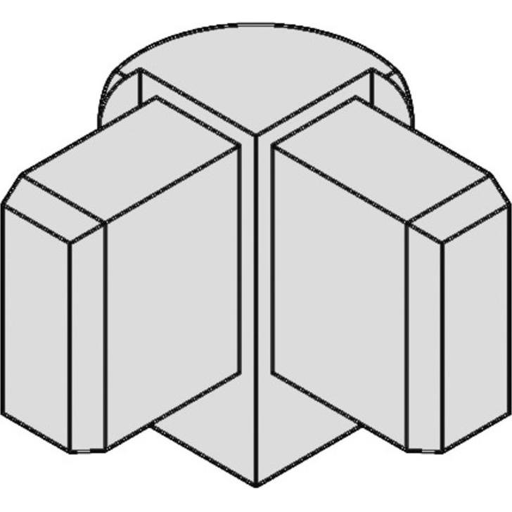 Hamotec, Möbelausstattung, Eckverbindung (1 Stk.)