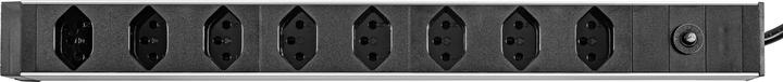 Produktbild Furber.power Steckdosenleiste (8 x, Typ 13, 3 m)
