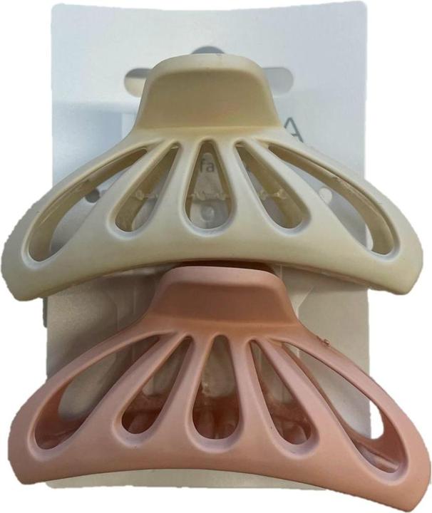 Image du produit Herba Agrafe beige/rose (2 pcs)