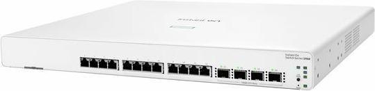 Actual product image HPE E Aruba Instant On 1960 Switch, 12 XGT, 4 SFP+ Ports, 1U, Layer 2+, Plug and Play, True Stacking (12 ports)