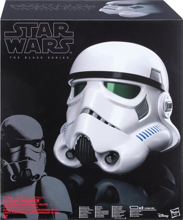Image du produit Hasbro Star Wars Rogue One Black Series Casque électronique Stormtrooper impérial