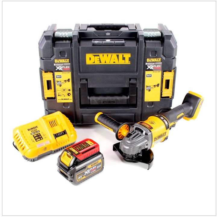 Actual product image DeWalt Cordless angle grinder DCG414T2 (125 mm)