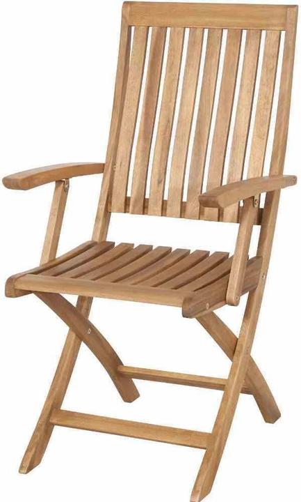 Produktbild Siena Garden Paleros SET 4x Kl-St m.Ar mlehne, Akazie FSC 100%