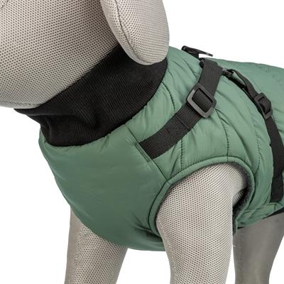 Image du produit Trixie Pontis coat with harness, S: 40 cm, sage (S, Manteau pour chien)