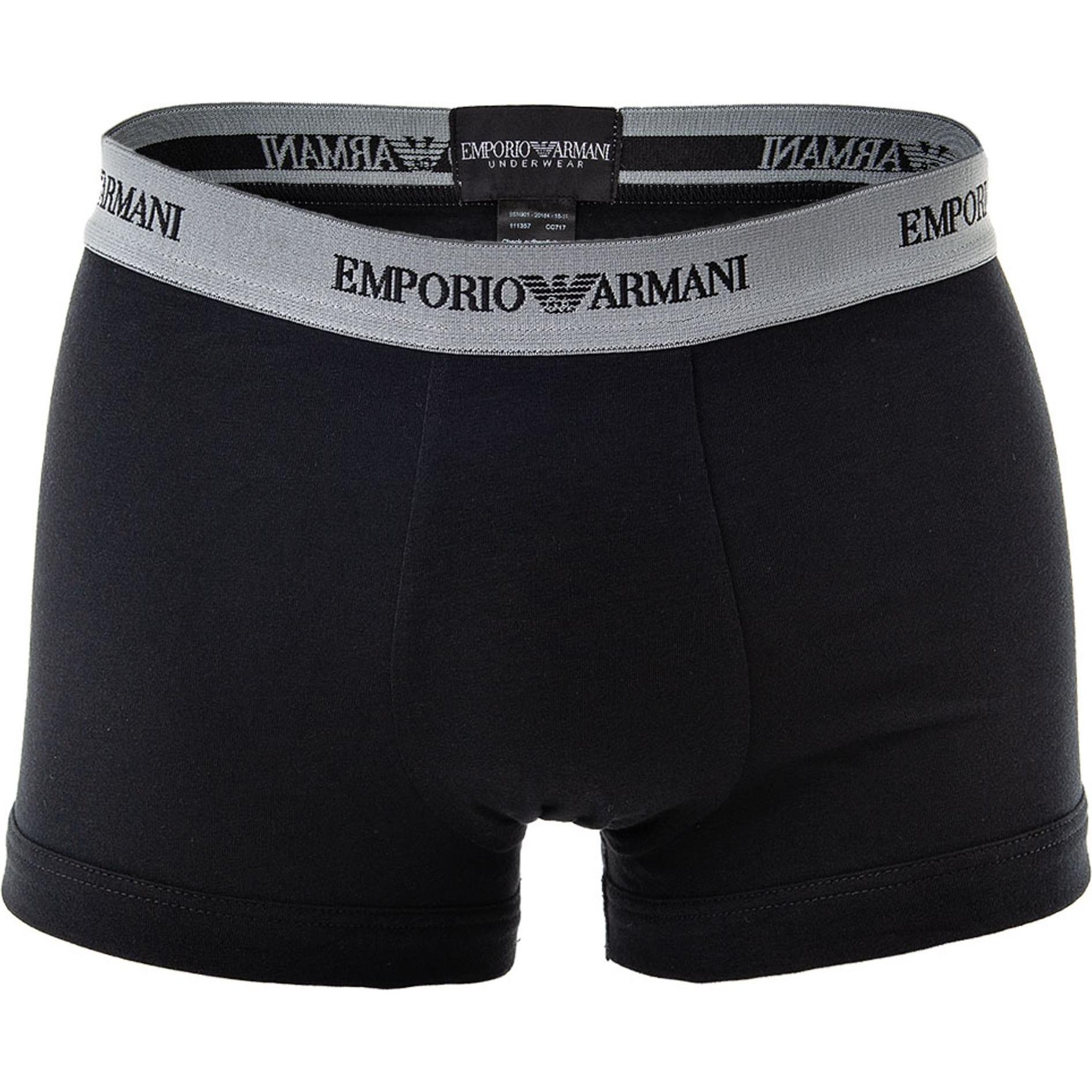 Thumbnail - Emporio Armani, Herren, Unterhosen, Boxershort Casual Bequem sitzend, Schwarz, (L, 3er Pack)