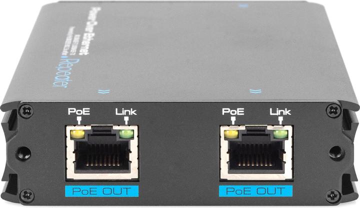 Actual product image Digitus Fast Ethernet PoE+ Amplifier (2 Ports)