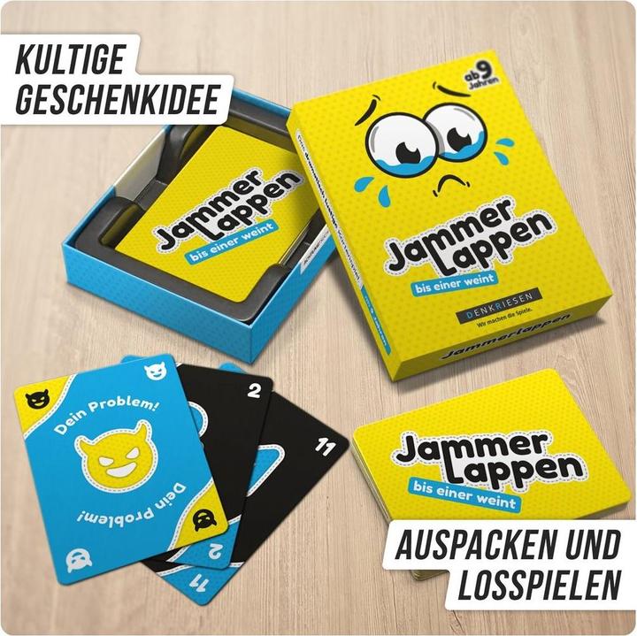 Produktbild Denkriesen Jammer-Lappen - Bis einer weint (Deutsch)