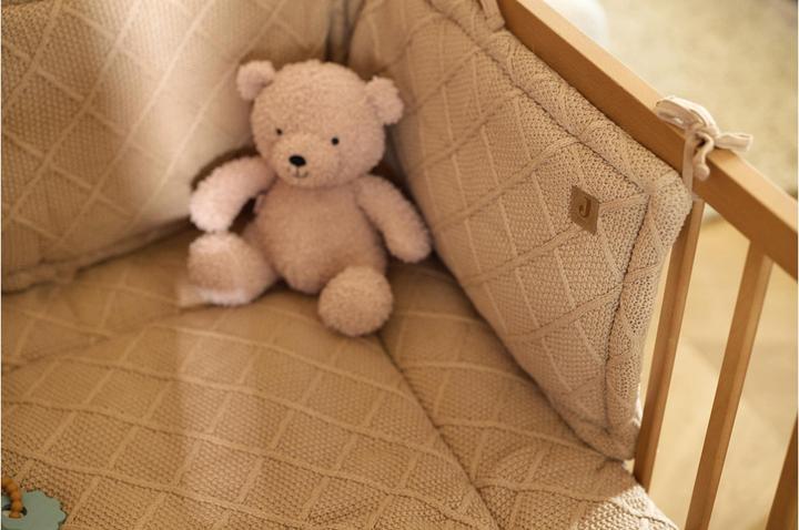 Image du produit Jollein Doudou Teddy Bear Wild Rose (18 cm)