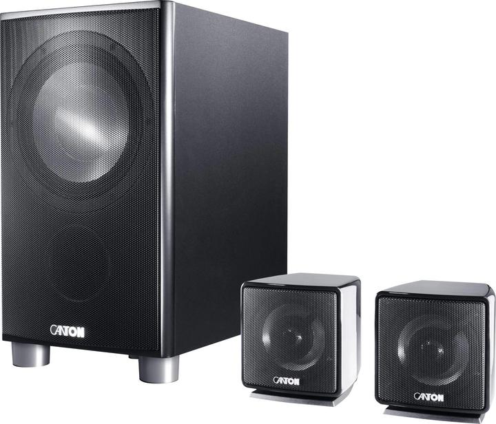 Image du produit Canton DM2, Système surround virtuel, argenté (Set)