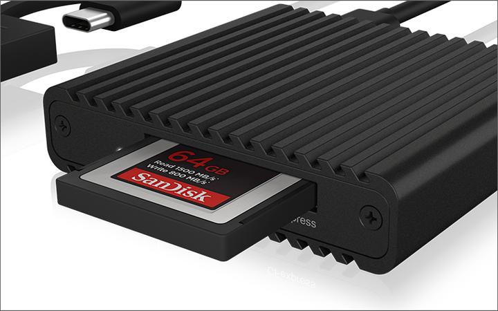 Actual product image Icy Box Kartenleser (USB 3.2 Gen 2)