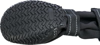 Produktbild Trixie Walker Active Long protective boots, M, 2 pcs., black (M, Hundeschuhe)