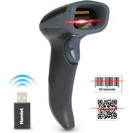 Hamlet HBCS-2D110W Strichcodeleser Handheld 1D/2D CMOS Strichcodeleser Schwarz (1D-Barcodes, 2D-Barcodes, QR-Code) (HBCS-2D110W)
