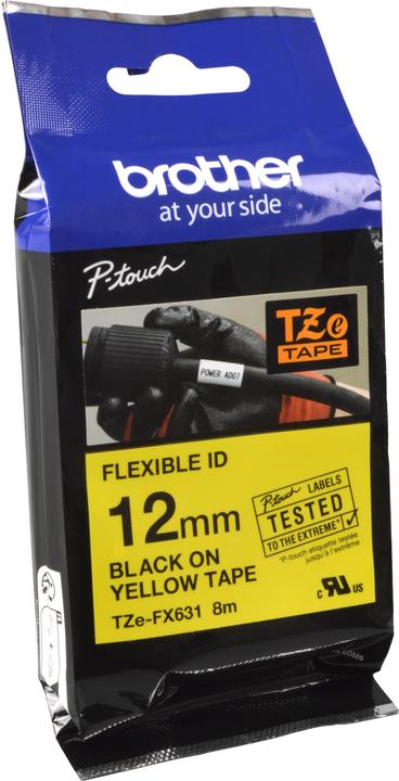 Produktbild Brother Tze-Fx631 (1.20 cm, Gelb)