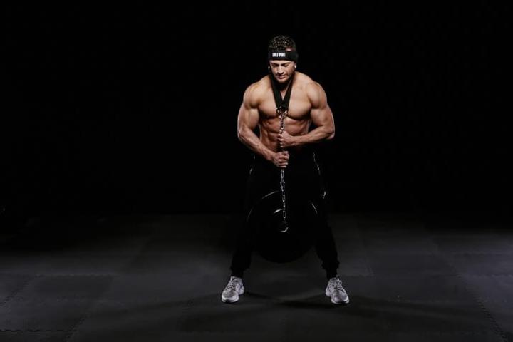 Actual product image Gorilla Sports Neck trainer