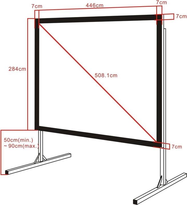 Produktbild Multibrackets M Quick Fold Projection Screen 431x269 (200", 16:10)