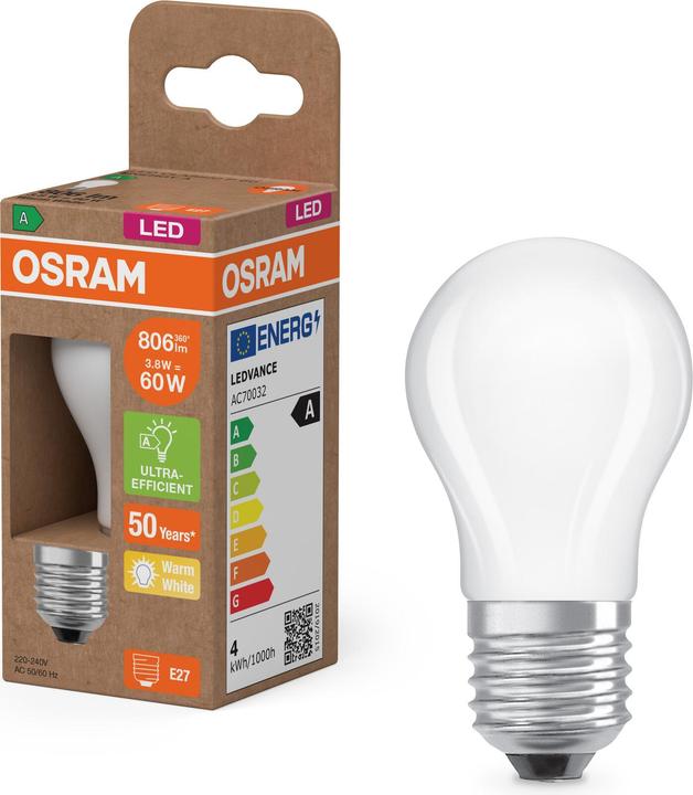 Produktbild Osram 4099854255830 LED EEK (E27, 806 lm, 1x)