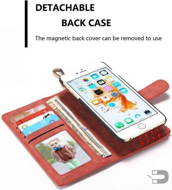 Produktbild Caseme Schlankes Leder Etui mit Portemonnaie (Apple iPhone 6s Plus, Apple iPhone 6 Plus)