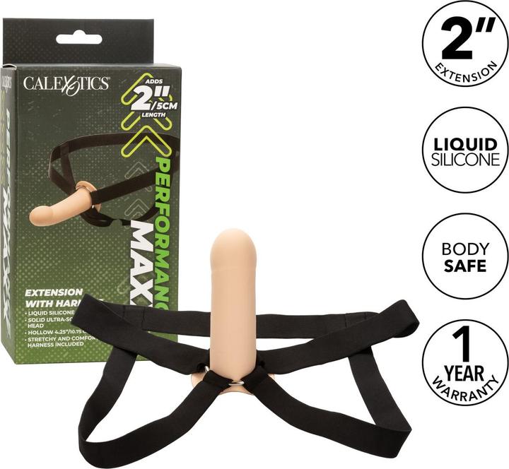 Produktbild CalExotics Performance Maxx™ Extension with Harness - Ivory