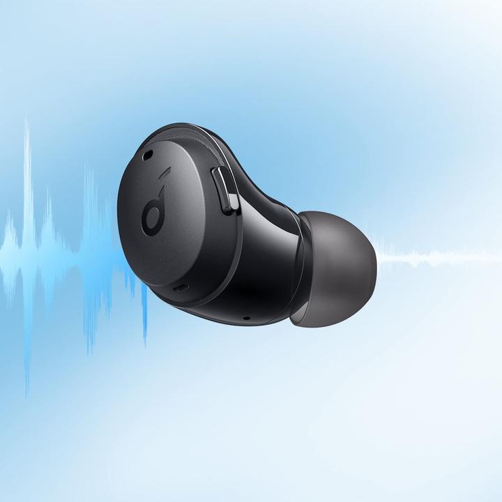 Productafbeelding soundcore eufy Dot 3i Zwart (ANC, 9 h, Draadloze)