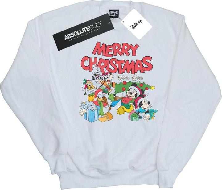 Disney Mickey And Friends Winter Wishes Sweatshirt Jungen (140, 146)
