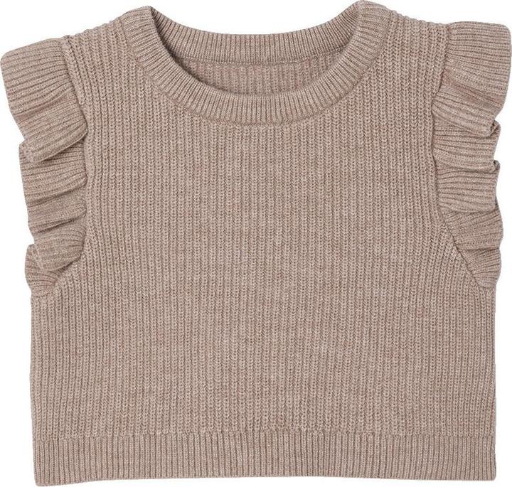 Image du produit Vertbaudet Baby-Set: Kleid mit Druck & ärmelloser Pullover (104)