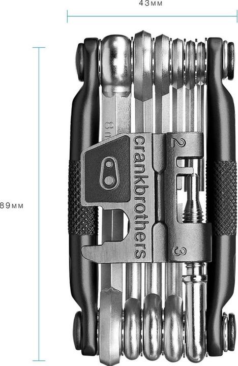 Actual product image Crankbrothers Multitool M17