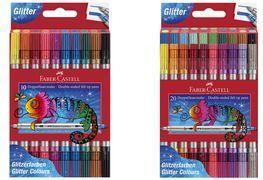 Actual product image Faber-Castell Doppelfasermaler Glitzer 10er Etui (10x)