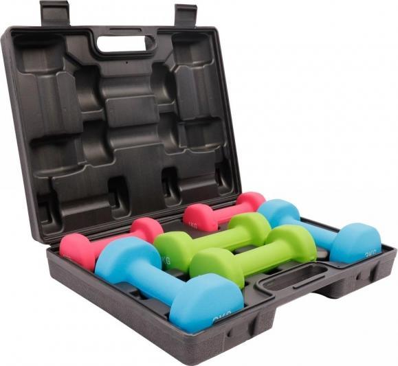 Image du produit Gorilla Sports Coffret d'haltères (2 x 1 kg, 2 x 2 kg, 2 x 3 kg)