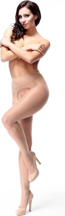 Actual product image MissO MI P201 pantyhose open crotch beige 20den L/XL (XL)