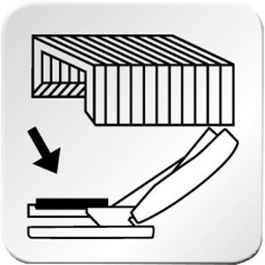 Image du produit Novus Agrafeuse C 2 24/6 26/6 fixe/détachable/clouée 25 feuilles (80 g/m²) métal/plastique bleu (25 feuilles)