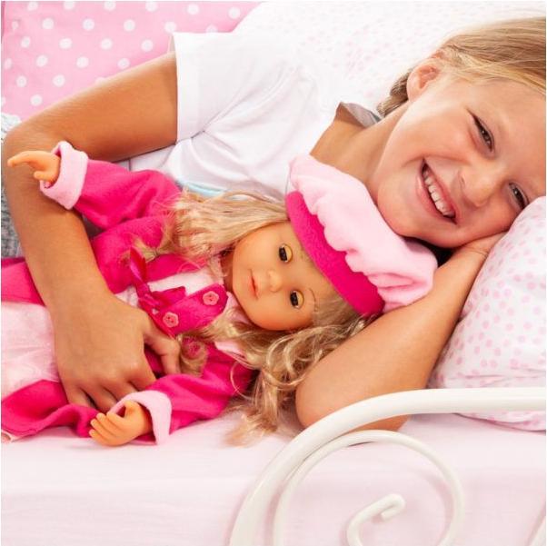 Actual product image Bayer Charlene function doll