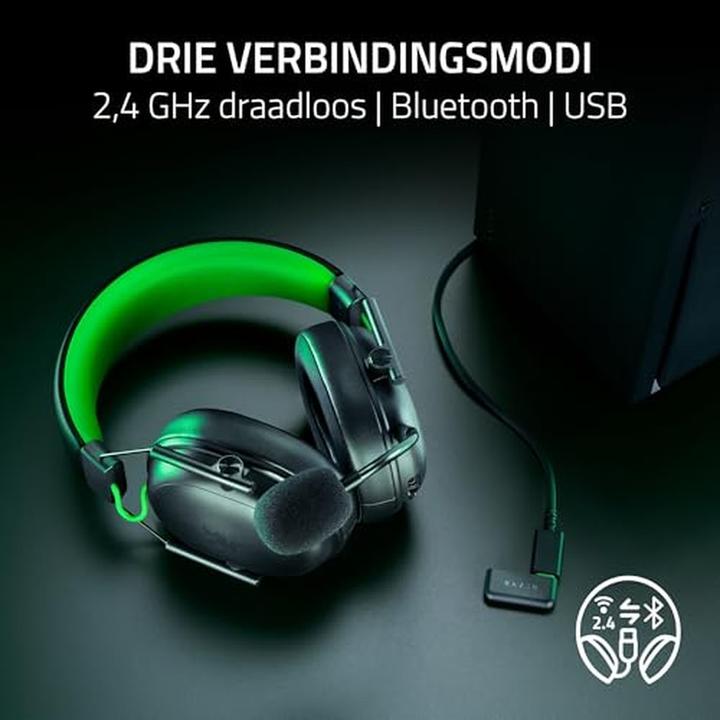 Produktbild Razer BlackShark V3 X Hyperspeed for Xbox - Black (Kabellos, Kabelgebunden)