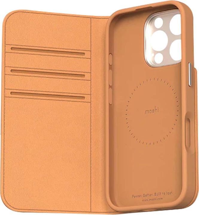 Produktbild Moshi iPhone 16 Pro Max Case Leder, MagSafe (Apple iPhone 16 Pro Max)