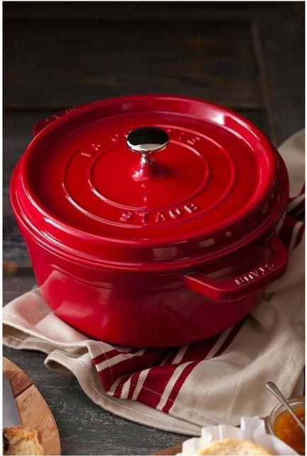 Produktbild Staub Cocotte (24 cm, Bräter + Schmortopf, Gusseisen)