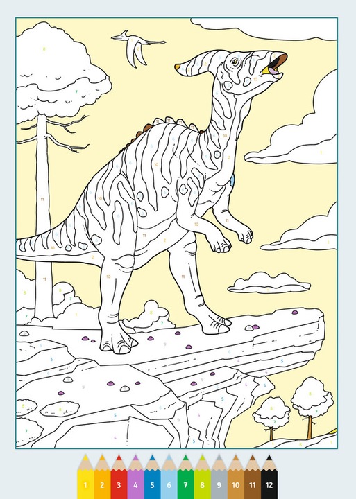 Produktbild Ravensburger CreArt Malen nach Zahlen ab 7: Dinosaurier