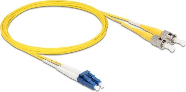 Actual product image Delock Fibre optic cable LC Duplex to ST Duplex Single (3 m)
