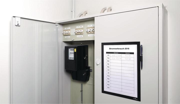 Actual product image Durable Info Frame Duraframe Magnetic Note (A4)