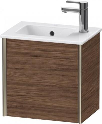 Actual product image Duravit XViu 4024 Vanity unit wall-mounted, 1 door stop right, for wash basin ME by Starck 072343, 4 (41 x 29 x 40 cm)