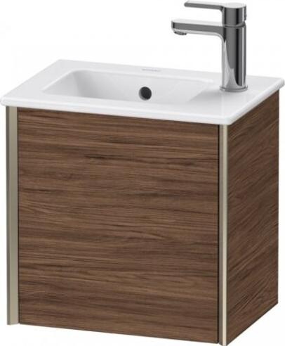 Actual product image Duravit XViu 4024 Vanity unit wall-mounted, 1 door stop right, for wash basin ME by Starck 072343, 4 (41 x 29 x 40 cm)
