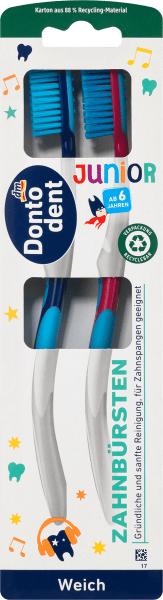 Produktbild dm Dontodent Junior (Weich, 2 x)