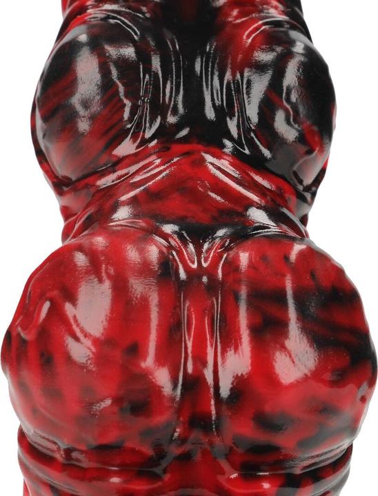 Produktbild Ouch! Hell Invader - Silicone Dildo - Red/Black
