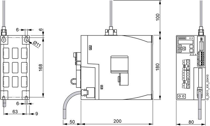 Actual product image Siemens 6SL3210-5FE10-8UA0