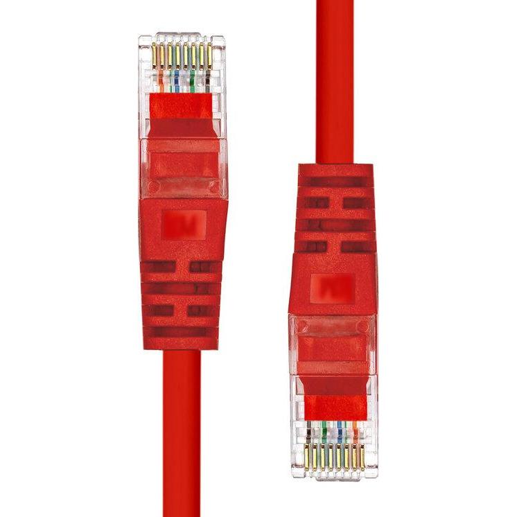 Thumbnail - ProXtend U/UTP CAT5e PVC AWG 26 CCA Red 7M (U/UTP, CAT5e, 7 m), Netzwerkkabel