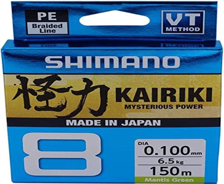 Immagine prodotto Shimano Kairiki 8 Mantis Green (10.30 kg, 0.16 mm)