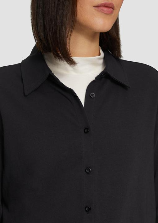 Immagine prodotto s.Oliver T-Shirt Elastische Hemdbluse aus Jersey (36)