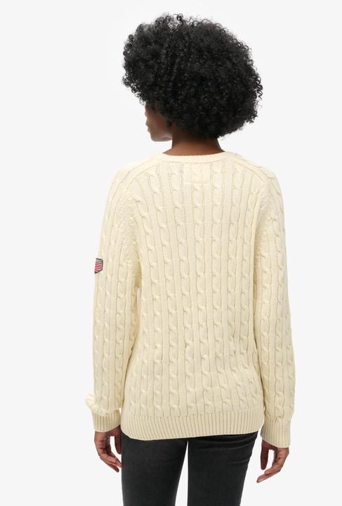 Produktbild Superdry Lässiger Strickpullover mit Zopfmuster (10XL)