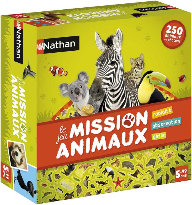 Actual product image Nathan Mission animaux board game Fine motor skill (dexterity) (French)
