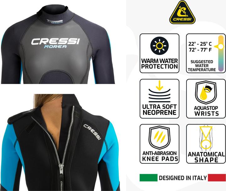Produktbild Cressi Morea (3 mm, XS)