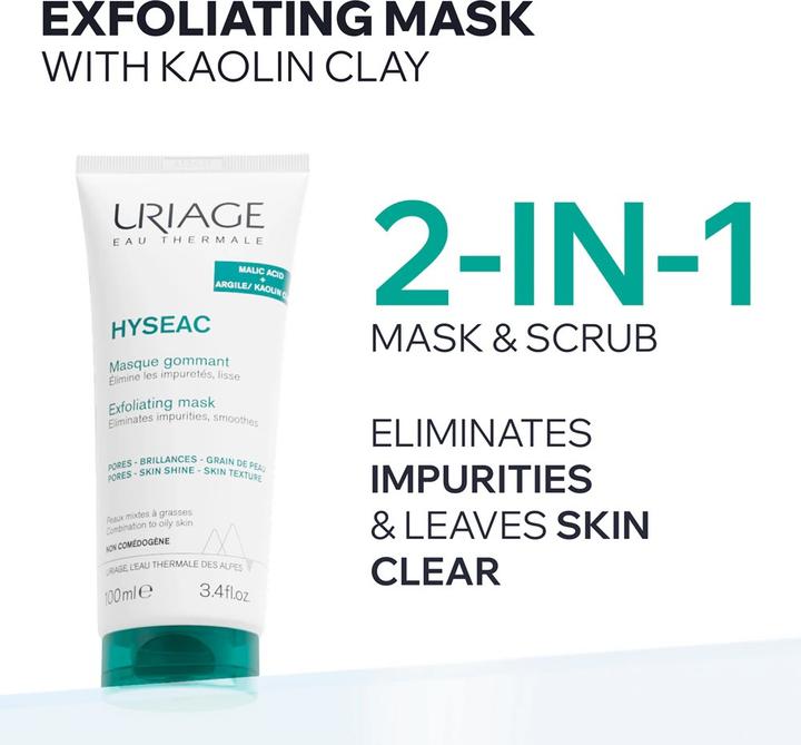 Image du produit Uriage Masque exfoliant Hyséac (100 ml)