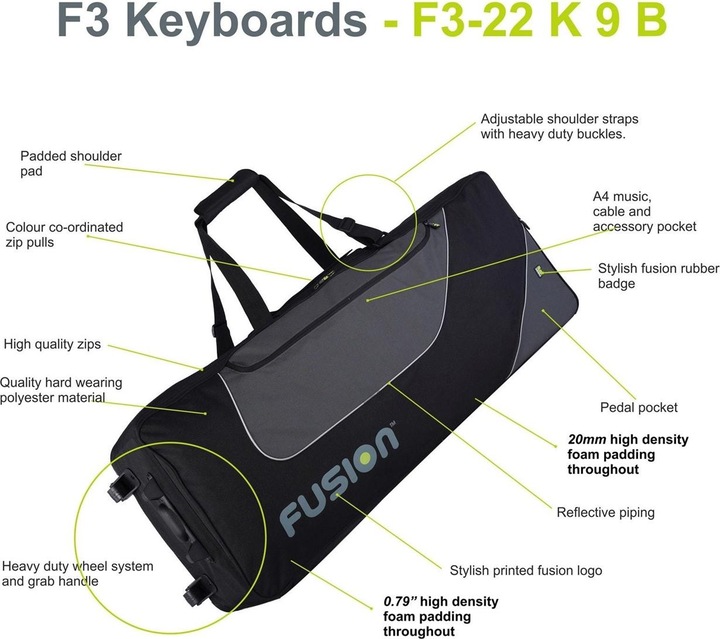Actual product image Fusion Keyboardbag 09 (Keyboard)